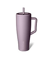 BrüMate Era 40 oz Tumbler with Handle and Straw | 100% Leakproof Insulated Tumbler with Lid and Straw | Made of Stainless Steel | Cup Holder Friendly Base | 40oz (Lilac Dusk)