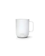 Ember Temperature Control Smart Mug, 10 Ounce, 1-hr Battery Life, White - App Controlled Heated Coffee Mug