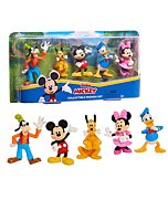 Disney Junior Mickey Mouse Collectible Figure Set, 5 Pack, 3-inch Collectible Figures, Kids Toys for Ages 3 Up by Just Play