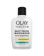 Olay Complete+ Daily Facial Moisturizer with Sunscreen SPF 40, Fragrance-Free, 6 FL OZ, Broad Spectrum Sunscreen for Sensitive Skin