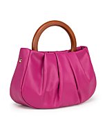 Milan Chiva Cloud Pouch Bag Gabbi Ruched Handbag Chic Dumpling Clutch Purses with Removable Strap MC-1007PP