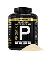 Promix Whey Protein Isolate Powder, Unflavored - 5lb Bulk - Grass-Fed & 100% All Natural - ­Post Workout Fitness & Nutrition Shakes, Smoothies, Baking & Cooking Recipes - Gluten-Free & Keto-Friendly