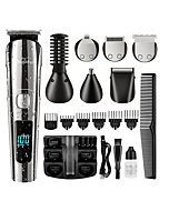 Brightup Beard Trimmer for Men - Electric Razor & Shaver, Cordless Hair Clippers Trimmers Set, IPX7 Waterproof Mens Grooming Kit for Shaving Face, Mustache, Body, Ear, Nose Hair Trimmer, Gifts for Men