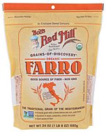 BOBS RED MILL Organic Whole Grain Farro, 24 OZ