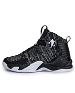 asdfgh Student Men's Shoes Sports Shoes Running Shoes Outdoor Shoes Basketball Shoes (11), Black/White