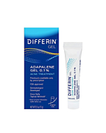 Acne Treatment Differin Gel, 30 Day Supply, Retinoid Treatment for Face with 0.1% Adapalene, Gentle Skin Care for Acne Prone Sensitive Skin, 15g Tube