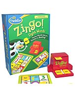 ThinkFun Zingo Sight Words Award Winning Early Reading Game for Pre-K to 2nd Grade - Toy of the Year Finalist, A Fun and Educational Game Developed by Educators for Boys and Girls