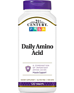 21st Century Daily Amino Acid Tablets, 120 Count