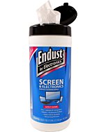 Endust for Electronics, Surface cleaning wipes, Great LCD and Plasma wipes, 70 Count (11506)