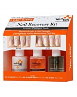 Nail Tek Nail Recovery Kit, Cuticle Oil, Strengthener, Ridge Filler - Restore Damaged Nails in 3 Steps