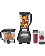 Ninja BL770 Mega Kitchen System with blender pitcher, food processor bowl, and to-go cups