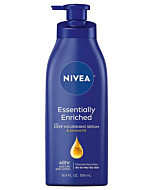 NIVEA Essentially Enriched Body Lotion,Dry to Very Dry Skin, 16.9 Fl Oz, Package may vary