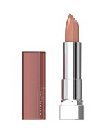 Maybelline Color Sensational Lipstick, Lip Makeup, Cream Finish, Hydrating Lipstick, Nude, Pink, Red, Plum Lip Color, Truffle Tease, 0.15 oz; (Packaging May Vary)