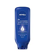 NIVEA Nourishing In Shower Lotion, Body Lotion for Dry Skin, 13.5 Fl Oz Bottle