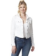 Jessica Simpson Plus Size Denim Jacket - Classic Button Front Style