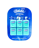 Glide Crest Comfort Plus Dental Floss Mint 40m each (6 pack)