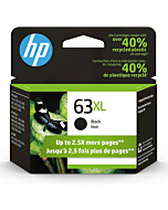 Original HP 63XL Black High-yield Ink Cartridge | Works with HP DeskJet 1112, 2130, 3630 Series; HP ENVY 4510, 4520 Series; HP OfficeJet 3830, 4650, 5200 Series | Eligible for Instant Ink | F6U64AN