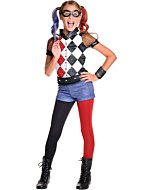 Rubie's DC Superhero Girl's Harley Quinn Costume, Medium