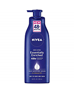 Nivea Lotion Essentially Enriched 16.9 Ounce Pump (Very Dry Skin) (500ml) (6 Pack)