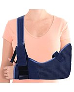 VELPEAU Arm Sling Shoulder Immobilizer - Rotator Cuff Support Brace - Comfortable Medical Sling for Shoulder Injury, Left and Right Arm, Men and Women, for Broken, Dislocated, Fracture, Strain (Large)