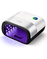 SUNUV 48W UV LED Professional Nail Lamp for Gel Nail Polish Curing UV Light Nail Dryer 5 Fingernails & Toenails with Sensor, 39 PCS LED Beads SUN3 Valentine Gift for Woman Mom Girl