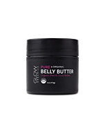 Glow Organics 100% Organic Belly Butter, Prevents Stretch Marks and Firms Skin