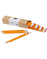 Amazon Basics Woodcased #2 Pencils, Pre-sharpened, HB Lead, Box of 30