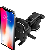 iOttie Easy One Touch 4 Dash & Windshield Universal Car Mount Phone Holder Desk Stand for -iPhone, Samsung, Moto, Huawei, Nokia, LG, Smartphones, Black