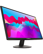 Sceptre 22 inch 75Hz 1080P LED Monitor 99% sRGB HDMI X2 VGA Build-In Speakers, Machine Black (E225W-19203R series)