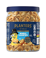 Fancy Whole Cashews with Sea Salt, 26 oz. Resealable Jar - Made with Simple Ingredients - Good Source of Vitamins and Minerals - Kosher (Packaging May Vary) - PLANTERS 