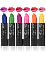 Pack of 6 Magic Kiss Color Changing Aloe Vera Lipstick Set Made in USA (Colors of Aloha 1)