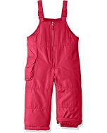 LONDON FOG Girls' Toddler Classic Snow Bib Ski Snowsuit, Fusion Pink, 3T