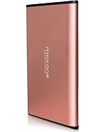 Maxone 320GB Ultra Slim Portable External Hard Drive HDD USB 3.0 for PC, Mac, Laptop, PS4, Xbox one - Rose Pink