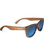 cloudfield Wood Frame Sunglasses for Men and Women with 9-Layer Polarized Lenses