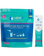 Liquid I.V. Hydration Multiplier - Passion Fruit - Hydration Powder Packets | Electrolyte Drink Mix | Easy Open Single-Serving Stick | Non-GMO | 16 Sticks