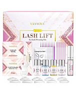 Lash lift kit with all necessary tools and products.