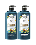 Herbal Essences Repairing Argan Oil of Morocco Shampoo and Conditioner Set with Natural Source Ingredients, Color Safe, BioRenew, 20.2 Fl Oz, 2 Count