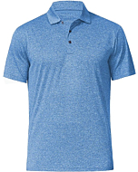 Men's Polo Shirts - Dry Fit Performance Short Sleeve Glof Polo T Shirt for Men (M, Light Blue)