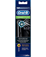 Oral-B CrossAction Replacement Black Toothbrush Heads