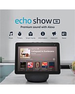 Amazon Echo Show 10 (3rd Gen) | HD smart display with premium sound, motion and Alexa | Charcoal