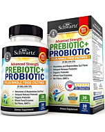 Probiotic with Whole Food Enzymes for Adults Women & Men - Probiotics Lactobacillus Acidophilus - Digestive Health Capsules Shelf Stable Supplement - Non-GMO Gluten & Dairy Free - 30ct