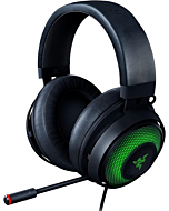 Razer Kraken Ultimate RGB USB Gaming Headset: THX 7.1 Spatial Surround Sound - Chroma RGB Lighting - Retractable Active Noise Cancelling Mic - Aluminum & Steel Frame - for PC & Mac - Classic Black