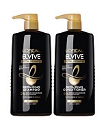 L'Oreal Paris Elvive Total Repair 5 Repairing Shampoo and Conditioner for Damaged Hair, 28 Ounce (Set of 2)