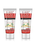 Hot Cream 2 Pack, Slimming Cream, Body Shaping Cream, Massage Cream, Shape, Slim Cream for Shaping Belly, Leg, Waist, Charming Curve (2pack)