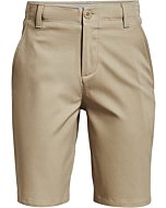 Under Armour Boys' Showdown Shorts , Barley (233)/Halo Gray , Youth Large