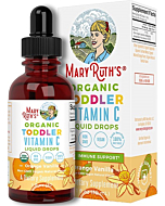 Vitamin C Supplement for Kids | USDA Organic Vitamin C Liquid Drops for Kids Ages 1-3 | Vitamin for Immune Support & Overall Health | Vegan | Non-GMO | Gluten Free | 1 Fl Oz