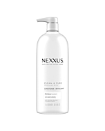 Nexxus Clean & Pure Conditioner bottle with clean background