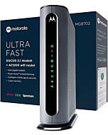 Motorola MG7700 Modem WiFi Router Combo with Power Boost