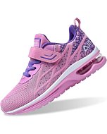 Air Shoes for Boys Girls Kids Children Tennis Sports Athletic Gym Running Sneakers (Pink Size 7 Toddler)