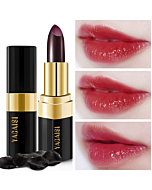 Lip Balm Lipstick, Raibaubl Lip Stain Long Lasting Waterproof, Long Lasting Nutritious Lip Balm Lips Moisturizer Lipstick For Women(Black rose)